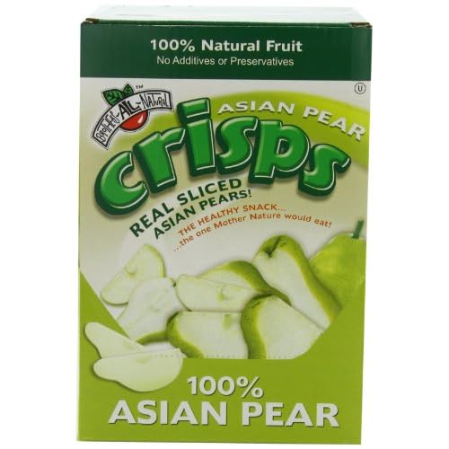 Brothers-ALL-Natural Asian Pear Crisps, 0.35-Ounce Bags (Pack of 24) image