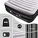 SPREEY Queen Air Mattress,Inflatable Blow Up Camping Bed with Built in Pump,Elevated Double High Airbed for Guests Flocked Top,Storage Bag with 1-Year Guarantee,Inflated Size: 79.9×60.2×17.7”,Blackthumb 4