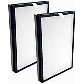 Can-Meageren Replacement H13 Filter Compatible with HIMOX H04 Air Purifier, 4-Stage Filtration High-efficiency Activated carbon, 2pack