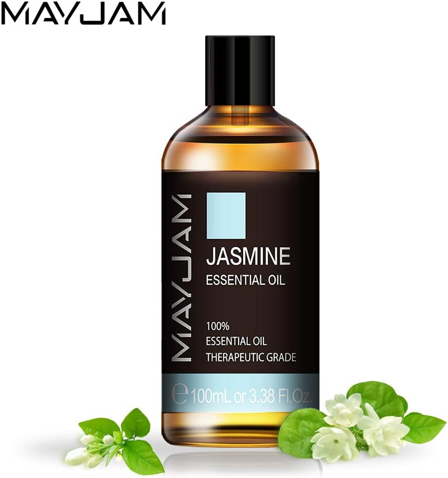 MAYJAM Jasmine Essential Oils 100ML, Jasmine Oil for Diffuser Humidifier, DIY, Home, Office, 100 ml (Pack of 1) - Image 3