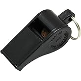 MARTIN SPORTS Plastic Whistle, Sold in Dozens, Small, Black