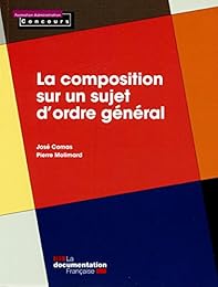 La  composition sur un sujet d'ordre général