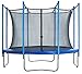 Machrus Upper Bounce Trampoline Net Replacement 7.5FT 8FT 9FT 10FT 12FT 13FT 14FT 15FT 16FT- Safety Net for Straight Poles/Arches Round Trampoline