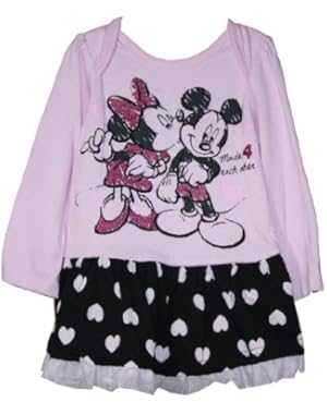 Minnie Mouse 2PC Long Sleeve Dress Set 12 Months