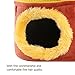 Winomo Squirrel Chinchilla Guinea Pig Rat Small Animals Snuggle Hammock Hanging Snuggle Cave Hut - Size L