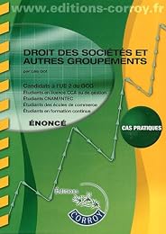 Droit des sociétés, autres groupements, droit pénal des groupements d'affaires