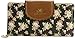 ETIAL Women's Vintage Floral Zip Wallet Faux Leather Card Holder Black