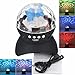 YARKOR Disco Ball Party with Bluetooth Speaker, DJ lights with Remote Control for Party and Family Gathering,Colourful,Wonderful,Mini Led Stage Lights(with Remote)