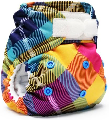 Rumparooz One Size Cloth Pocket Diaper Aplix, Preppy