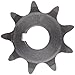 TSUBAKI - H50B10F-1 Tsubaki 50B10F-1 Finished Bore Sprocket, Single Strand, Inch, #50 ANSI No., 5/8