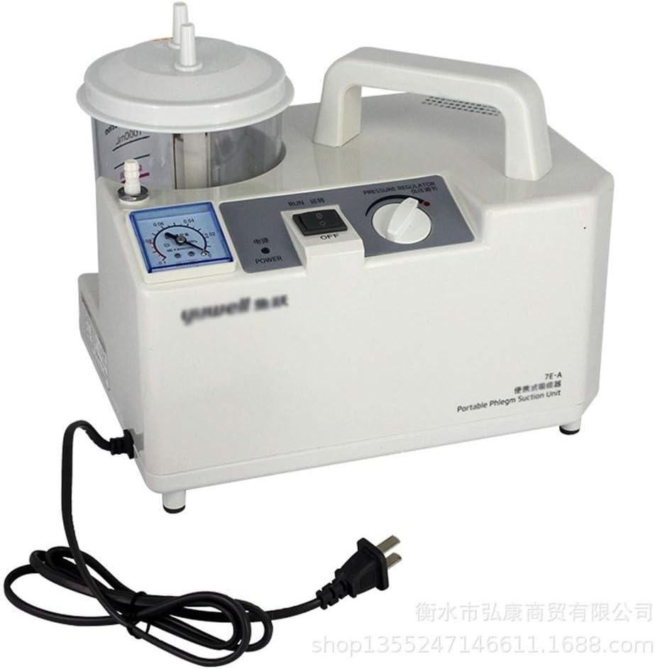 ChenXiDian Portable Suction Unit Machine Homecare Tabletop Phlegm Mucus Child Elderly Adult Household Electric Suction Device Suction Device