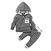 BigBig Style Baby Peuter Jongen Outfits Kleding Hooded Shirt Broek Mode Set