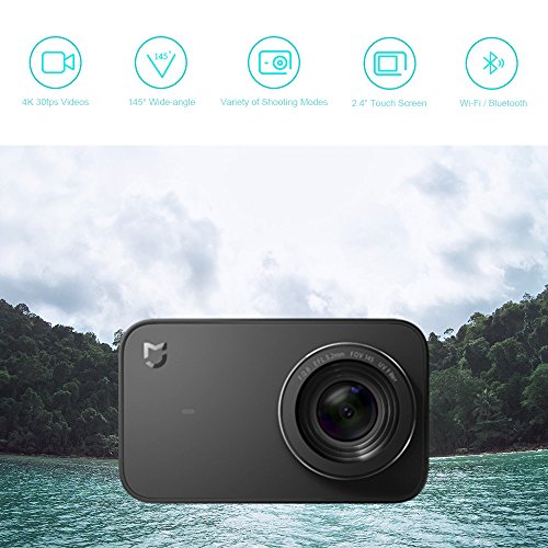 Xiaomi YDXJ01FM Mi 4K Action Camera, 2.4” Touchscreen WiFi Sports