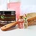 Argan Oil Hair Mask Deep Conditioner - 8 oz Leave In Conditioner Sulfate Free - Damaged & Dry Hair Repair & Growth All Natural - Hydrates Softens Strengthens Premium Nature