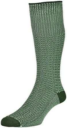 2 Pairs Gents Indestructible Fancy Marl Half Hose Socks by HJ Hall HJ4