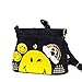CMK Trendy Kids Girls' Emoji Purse and Handbags for Teens Cross Body Bags Toddler Doctor Bag (81000_Black)…