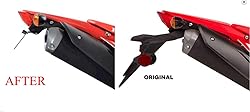 GYUKSIA Fender Eliminator Kit Rear Tail Tidy Led