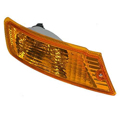 Passengers Park Signal Front Marker Light Lamp Lens Replacement for Jeep 55156766AE