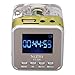 Generic Mini Digital Portable Music MP3/4 Player Micro SD/TF USB Disk Speaker FM Radio (Green).