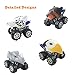 Liberty Imports 12 Pack Monster Truck Pull Back Cars, Large Animal Toy Pullback Racers Vehicles Party Favors Play Set for Kids, Boys, Toddlers