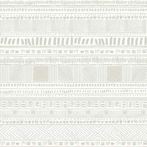 York Wallcoverings WI01048 Dream Big Tribal Print Wallpaper Brown