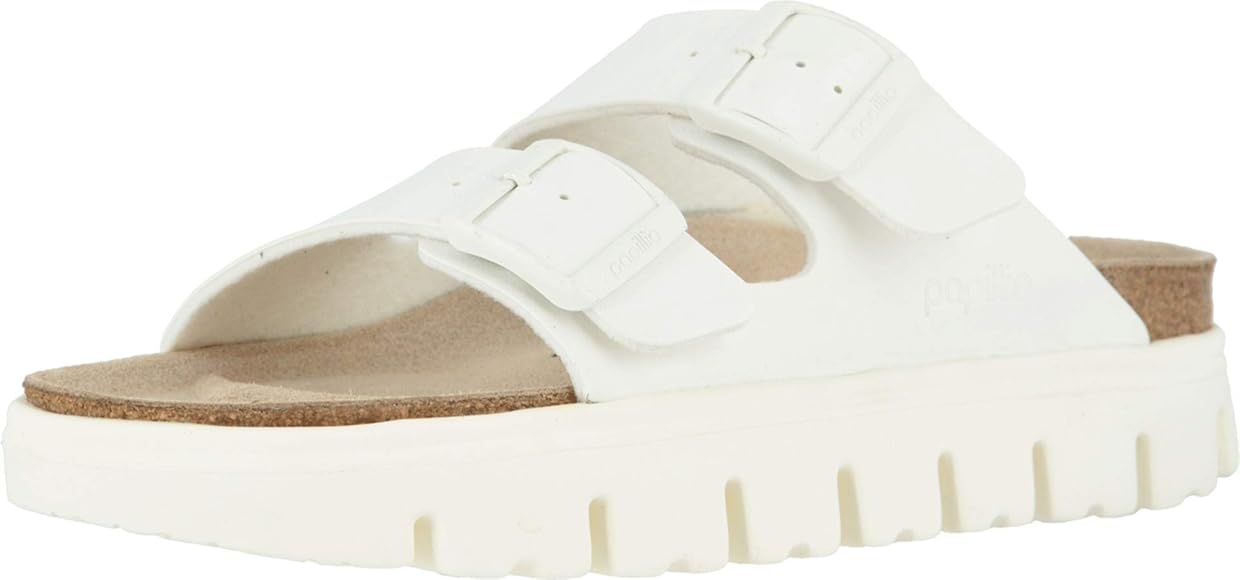 platform white birkenstocks