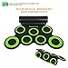 Electronic Drum Set,Portable Roll Up 7 Practice Pad,Electronic Drum Kit with Free Bonus Headphone,Cleaning Brush,Drum Sticks and Pedals,Up to 10H Playing Time,Birthday Gift For Kids,Beginner