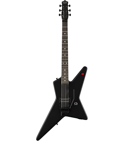 Amazon.com: EVH Star Limited Electric Guitar - Stealth Black