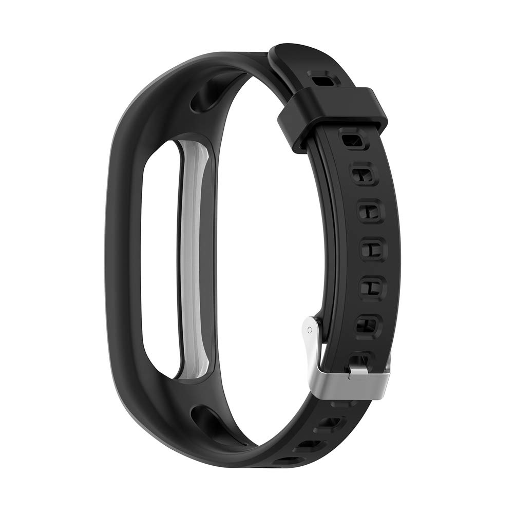 Akemaio Silicone Watch Band Strap for Huawei Honor Band 4 Running Version/Huawei Band 3e/ Band 4e Smart Watch Bracelet Replacement