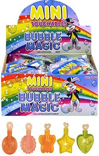 20 x Childrens Mini Touchable Bubbles party bag fillers loot bag pocket money toys IDEAL FOR PARTY BAG FILLERS,LOOT BAGS,FATES,PARTYS by party products