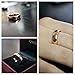 King Will Glory 2mm 4mm 6mm Rose Gold Tungsten Ring Wedding Band High Polished for Men Women