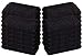 HomeLabels Cotton Salon Towels - Gym Towel - Hand Towel - (24-Pack, Black) - 16 inches x 26 inches - Ringspun-Cotton, Maximum Softness and Absorbency, Easy Care