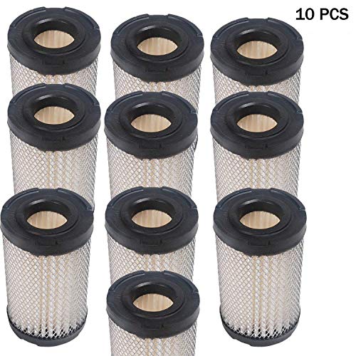 HIFROM Air Filter Compatible with Tecumseh 35066 740095 Lesco 050128 Sears 63087a Replace Oregon 30-301 Lawn mower Replacement Air Filter (10 Pcs)