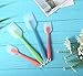 HiramWare Silicone Spatula Set of 4 - Heat Resistant Flexible Spatula 450F with Stainless Steel Core - Food Grade Premium Good Grip Kitchen Utensils - Seamless, Heavy Duty, BPA Free, Dishwasher Safe