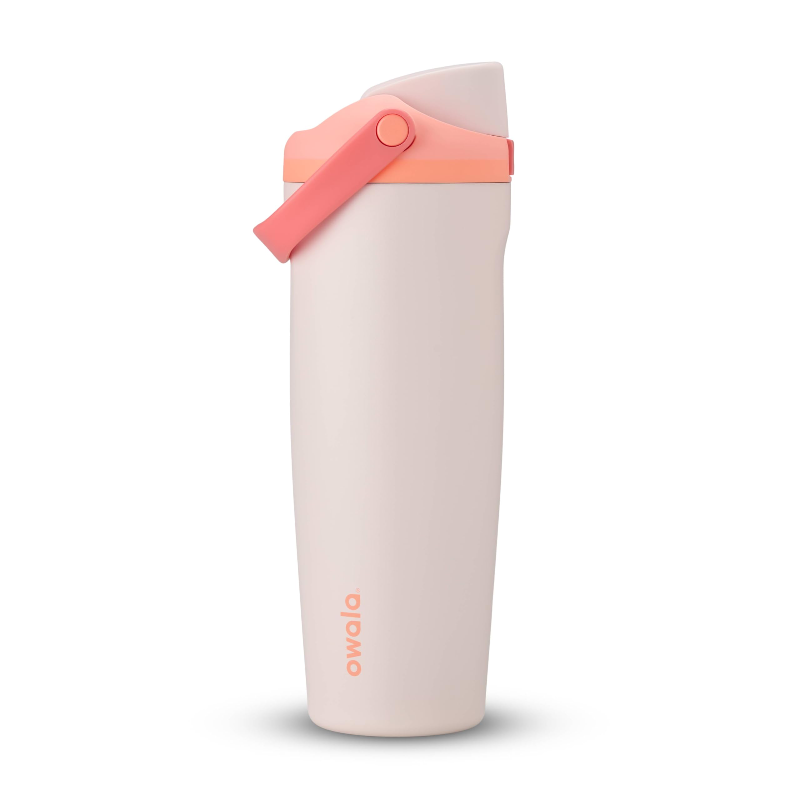 Photo 1 of Owala FreeSip Sway - Stainless Steel - 30-oz. -Orng/Tn(Sparkling Sherbet)
