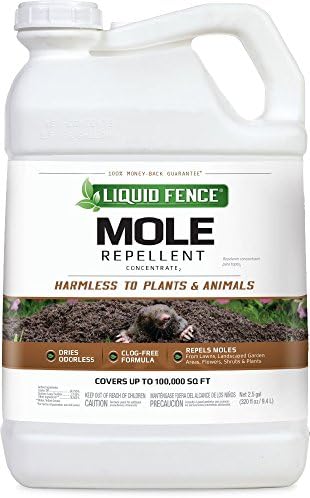 Liquid Fence Mole Repellent Concentrate, 2.5-Gallon