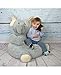 Stephan Baby Plush Chair Elephant, Grey
