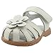 Orgrimmar Girls Genuine Leather Solid Flower Sandals (Toddler, Little Kid)