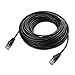 Cable Matters 10Gbps Snagless Cat 6 Ethernet Cable - 35ft, Slim Profile Cat 6 Cable, Cat6 Cord, Thin Ethernet Cord, Black