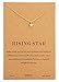 Boosic Best Wish Card Necklace Friendship Love And Protection Chain Necklace For Women