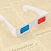 EasiLife 10 pairs 3D Glasses – Red and CYAN Anaglyph, White Multipackthumb 2