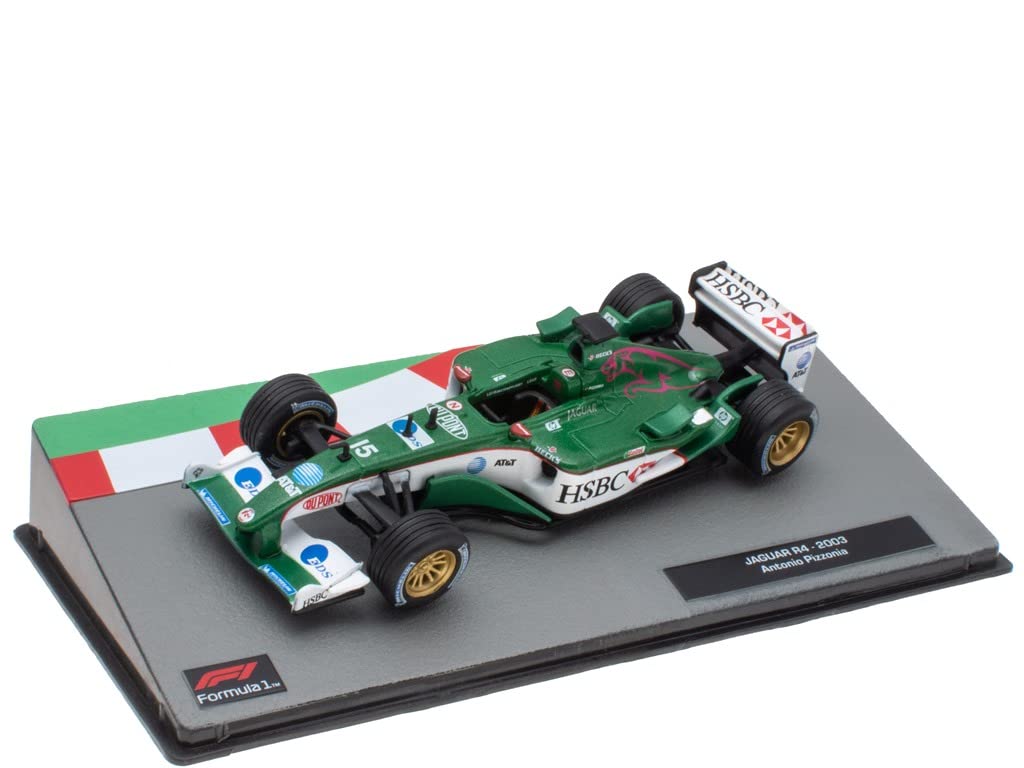OPO 10 - Miniature car Formula 1 1/43 compatible with JAGUAR R4 2003 Antonio Pizzonia - FD167