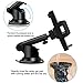 Car Mount, Bestfy Dashboard Car Phone Holder with Telescoping Long Arm/Quick Release Button/ Cable Hook for iPhone, Samsung, and More Smartphones