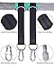Tree Swing Straps Hanging Kit, Adjustable Hammock Straps(Set of 2), 2200Lbs Break Strength. 5ft Long with Tree Protector Sleeves, Swivel Strong Stainless Hook, Rustproof Screw Lock Carabiners