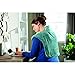 Sunbeam Heating & Massage Pad for Neck & Shoulder Pain Relief, XL Renue, 2 Heat & 2 Massage Settings with Auto-Shutoff, Jade, 25-Inch x 25-Inch