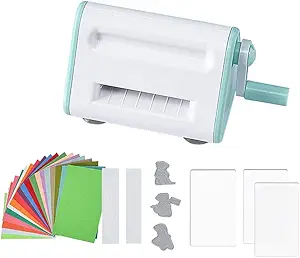 Portable Manual Die Cutting and Embossing Machine Kit for Arts and Crafts, Scrapbooking for Card Making, 3 Opening