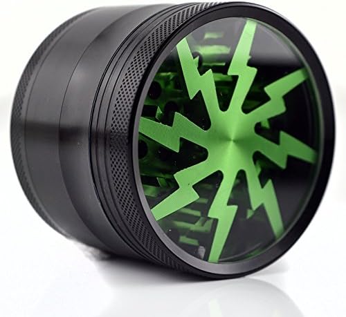Rogue Gardens Tesla 4-Piece Herb Grinder (Envy (Green))