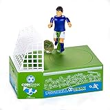 Cestlafit Cute Soccer Shooting Coin Bank, Coin Munching Toy Money Box, Football Player Toy Coin Bank, Money Saving Box, Money Bank For Kids