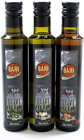 Bari Oil Olive Extra Virgin Chipotle 250 ML (Pack of 1)