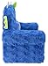 Animal Adventure Dragon Soft Plush Children's Chair, Sweet Seats, Blue